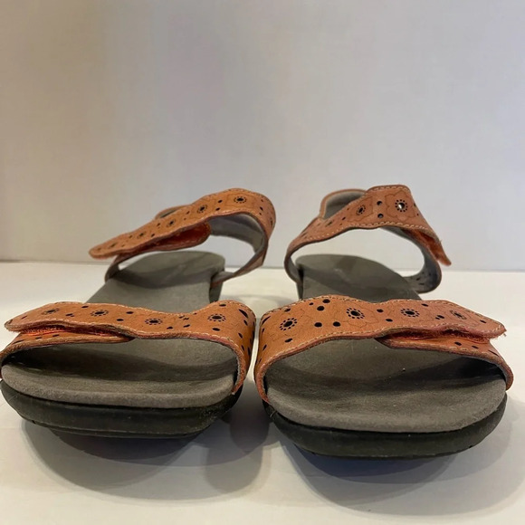Romika Tahiti Brown Leather Sandals Size 9 - Picture 4 of 9